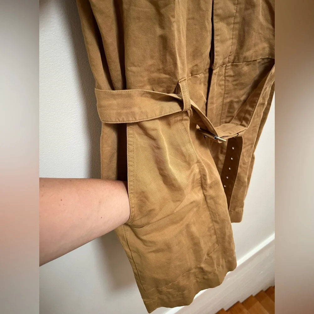 Club Monaco Utility Romper with Belt Sz 12